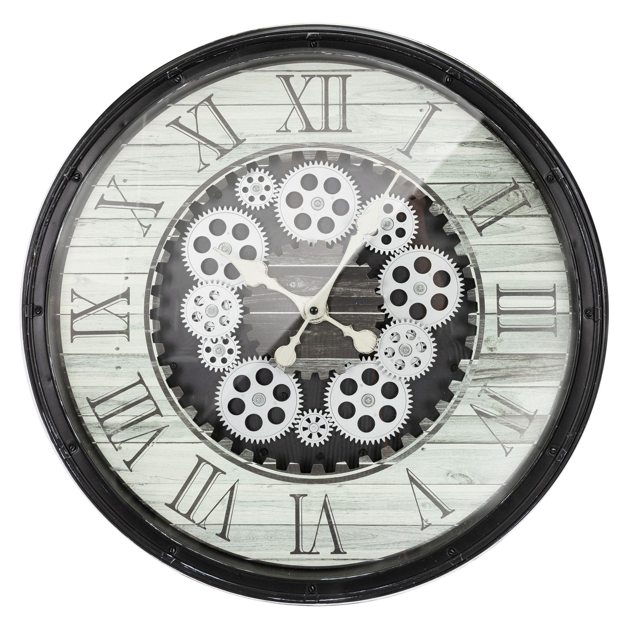 Horloge murale ronde de style abstrait moderne avec chiffres romains et téléchargement de fond d Horloge murale ronde de style abstrait moderne avec chiffres romains et téléchargement de fond d