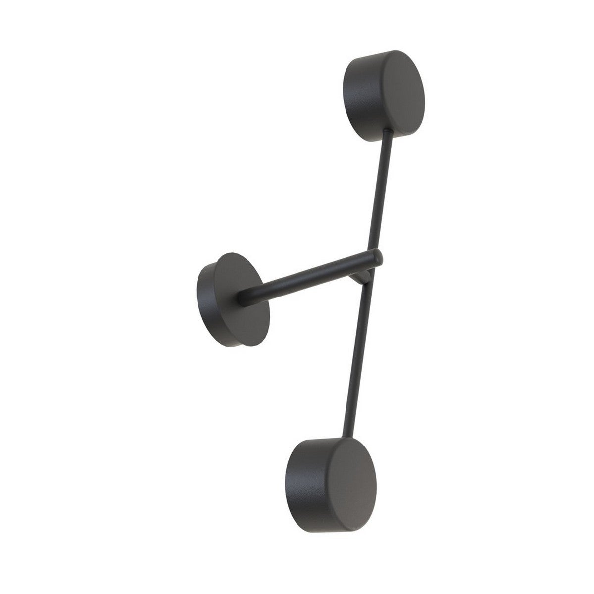 Lampa ścienna Natsu, Metal, Czarny, Seven Design