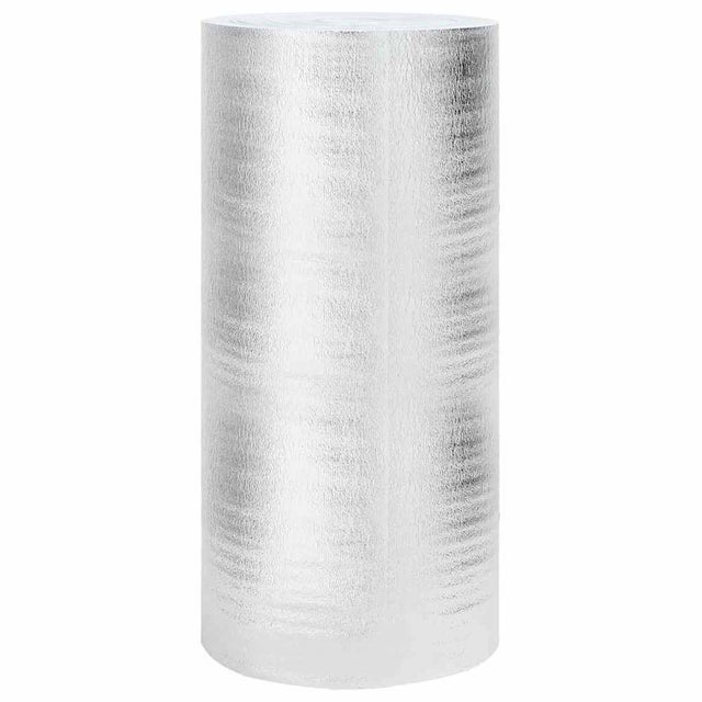 Réflecteur de chaleur pour radiateur Argenté 10 x 1 m