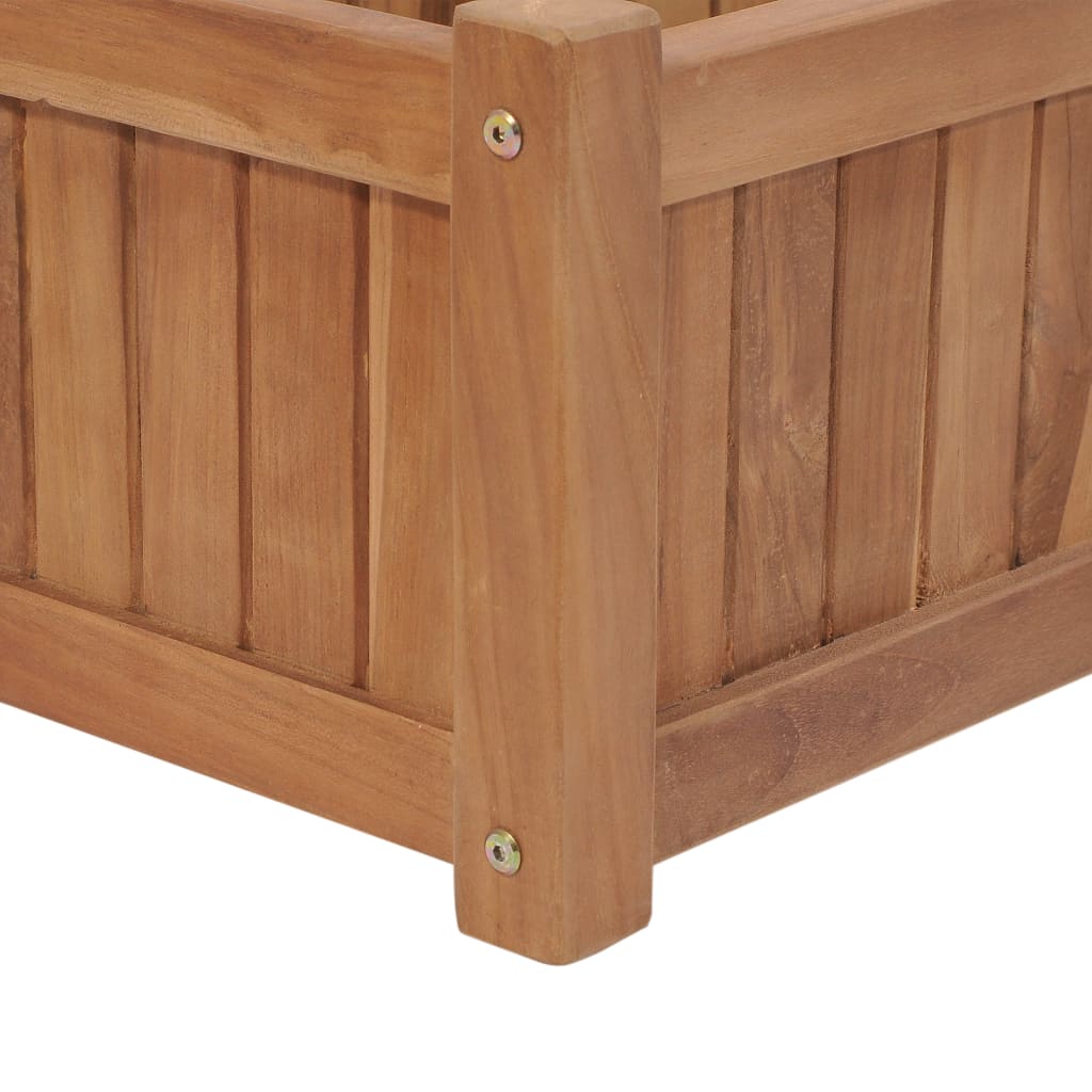 Jardinière，Bac à fleurs 200x30x25 cm Bois de teck solide CWV61429 - 5