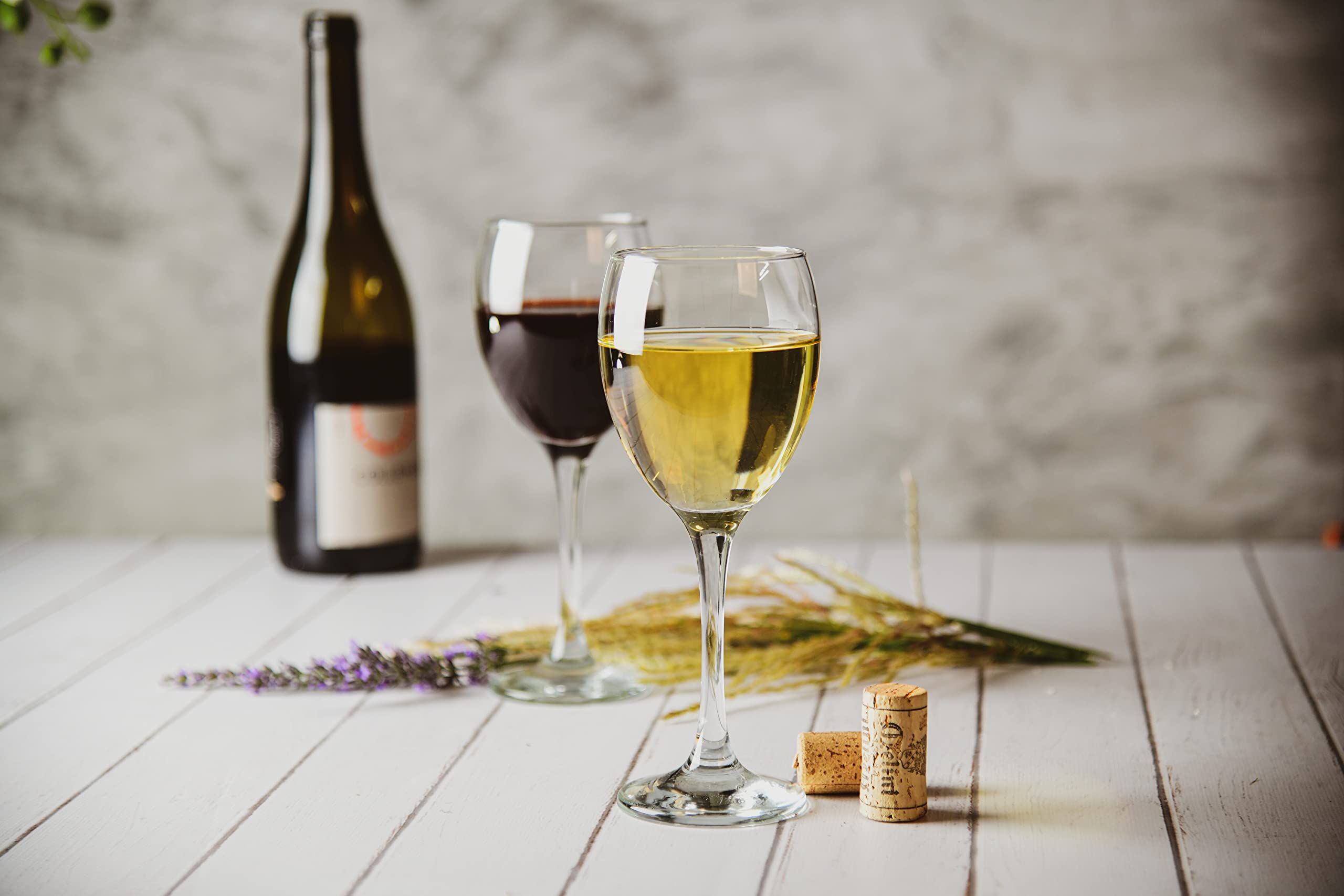 Glasmark Krosno - Set di 6 bicchieri da vino per vino rosso, 0,3 l, per vino rosso, bicchieri da vino bianco, bicchieri da vino rosso, bicchieri da vi - 5