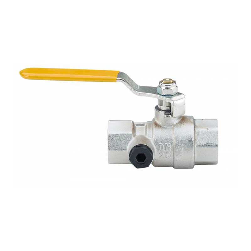 Enolgas Valvola a sfera TopGas per gas FF 1 1/4 con leva | S1224N37