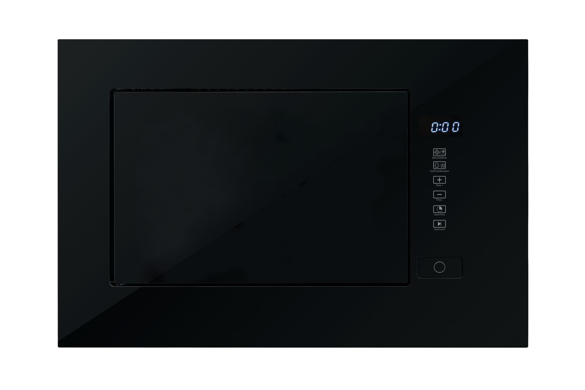 XBERG KUCHENKA MIKROFALOWA BRGMJ800GT CZARNE SZKŁO - GRILL 800W