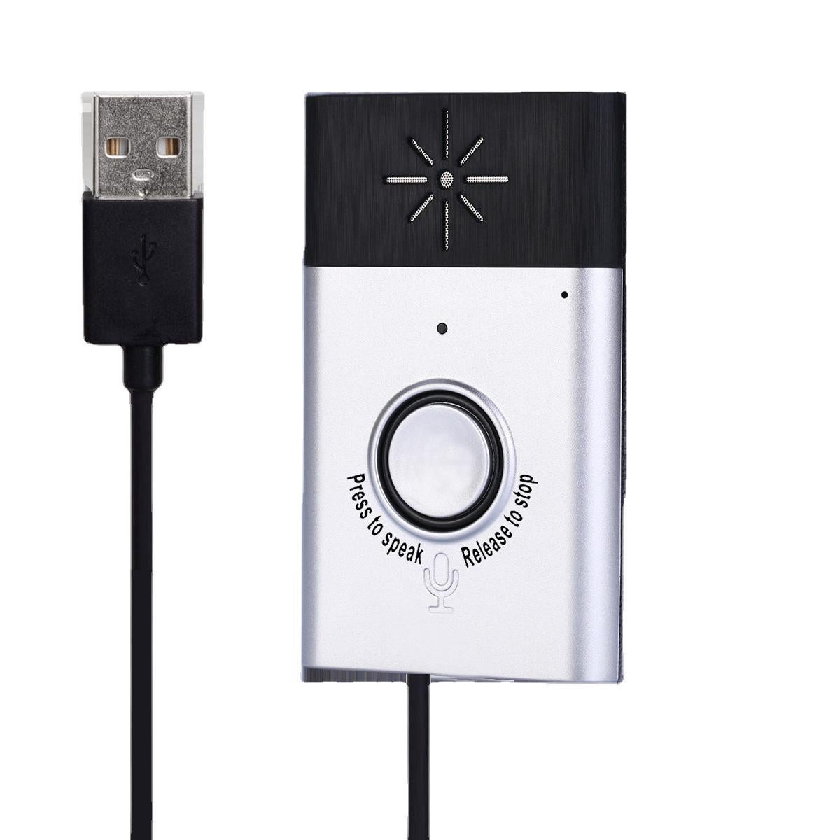 (Paquet de 2) interphone vocal sans fil Portable, sonnette intérieure, système de sécurité domestique, interphone intérieur/extérieur - 2