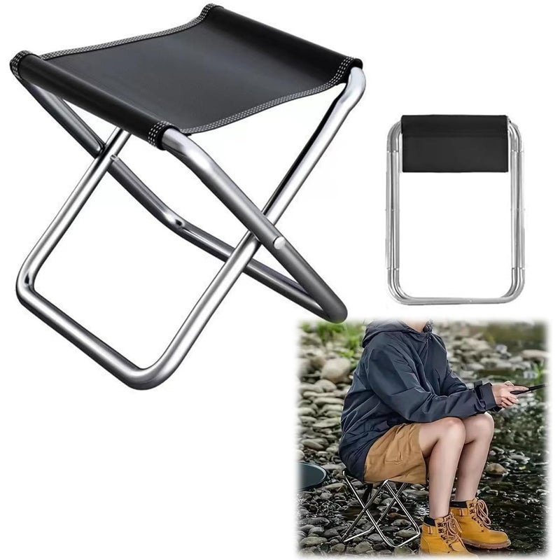 Mini składany stołek kempingowy, przenośne siedzisko kempingowe, przenośny składany stołek, składane stołki kempingowe, składany stołek kempingowy
