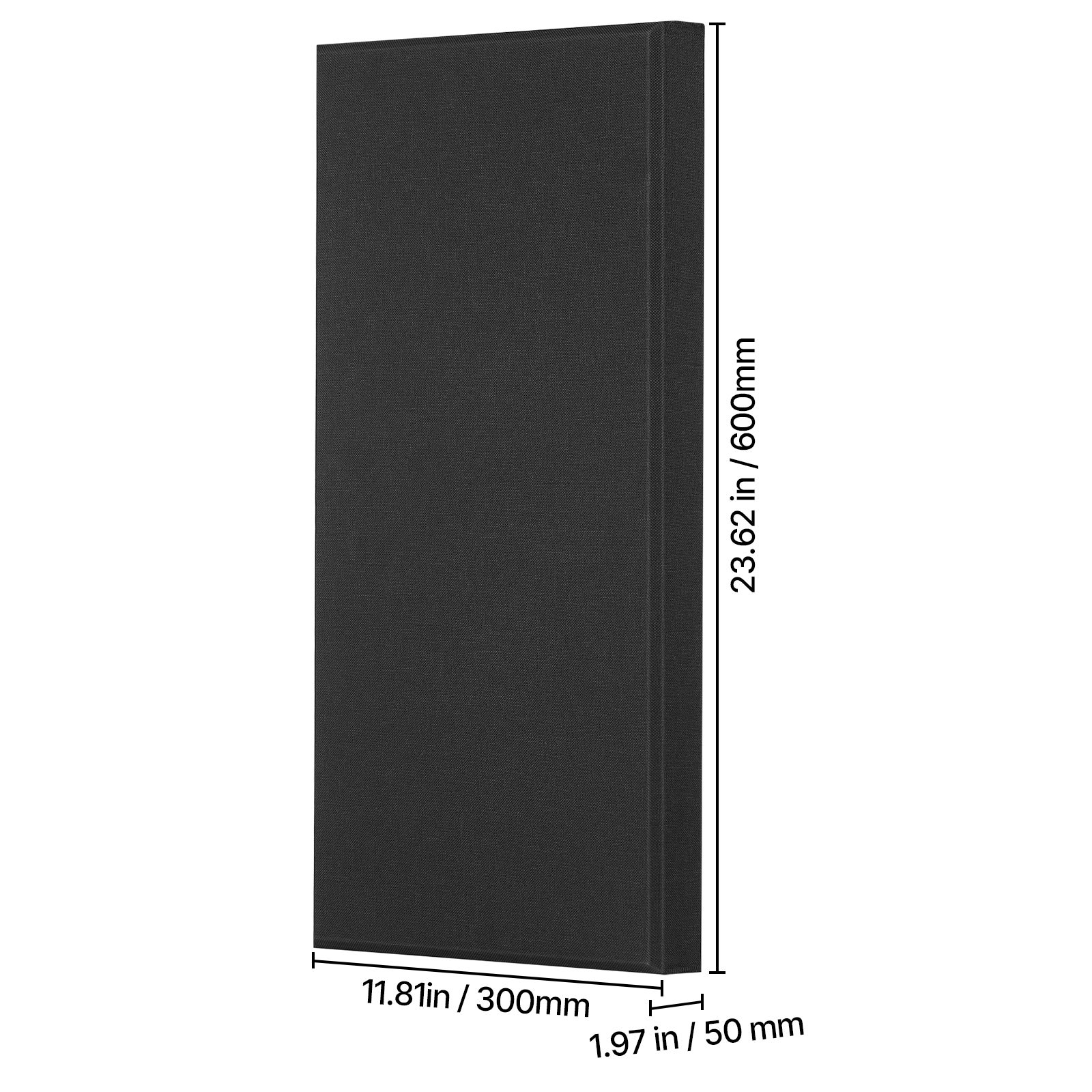 Panneaux acoustiques 4 pcs,SucceBuy fibre de verre 2