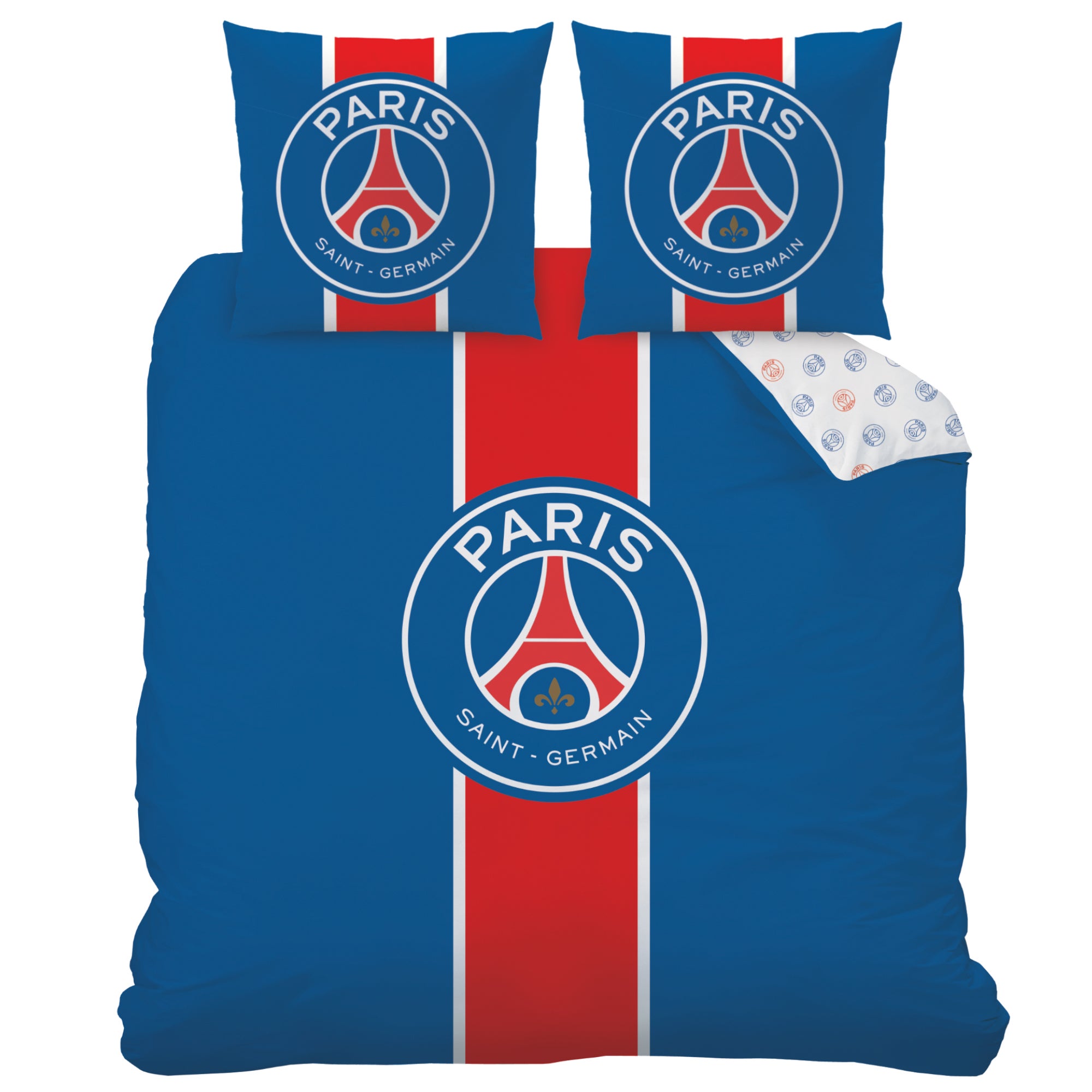 Parure de lit imprimée 100% coton, PSG CLASSIC - 6