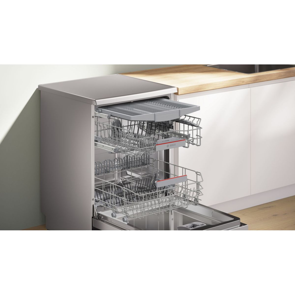 Lave vaisselle 60 cm BOSCH SMS4ECI28F Série 4 SERENITY Silence Plus - 3