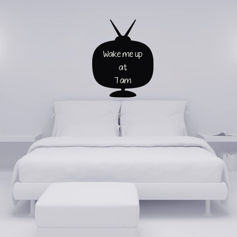 Adesivo Stazione TV - Sticker adesivo - adesivi murali - 140x110cm - 3