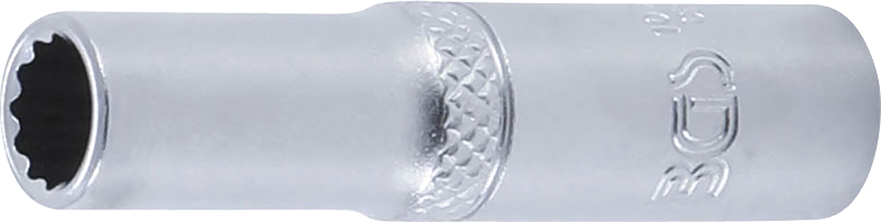 BGS 10707 | Bussola poligonale, profonda | 6,3 mm (1/4") | 7 mm