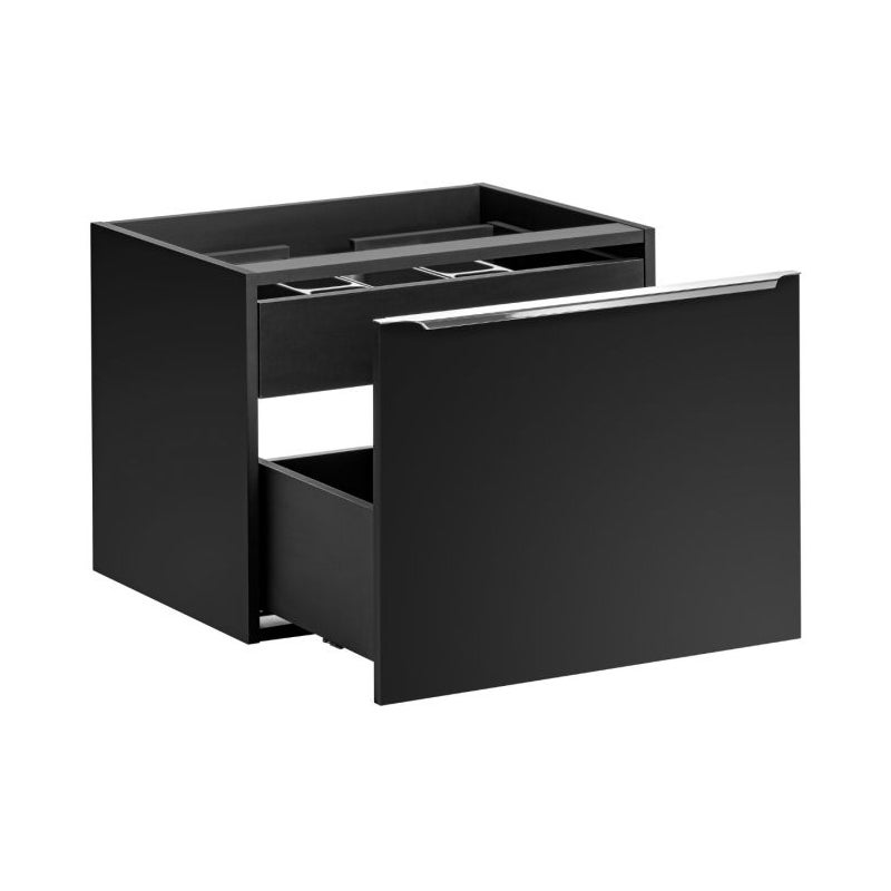 Szafka pod umywalkę nablatową SANTA FE BLACK 60 cm czarny mat