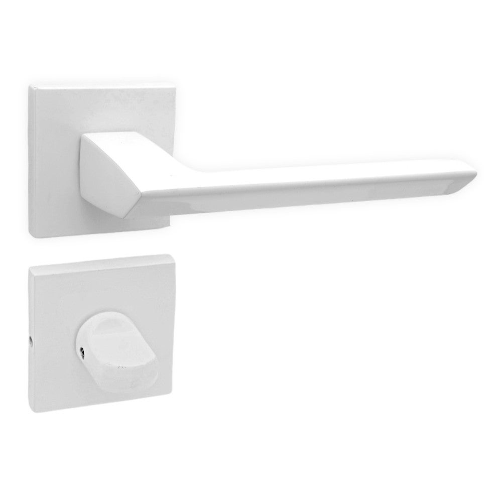 DOMINO Klamka ELENA-QR slim biała WC