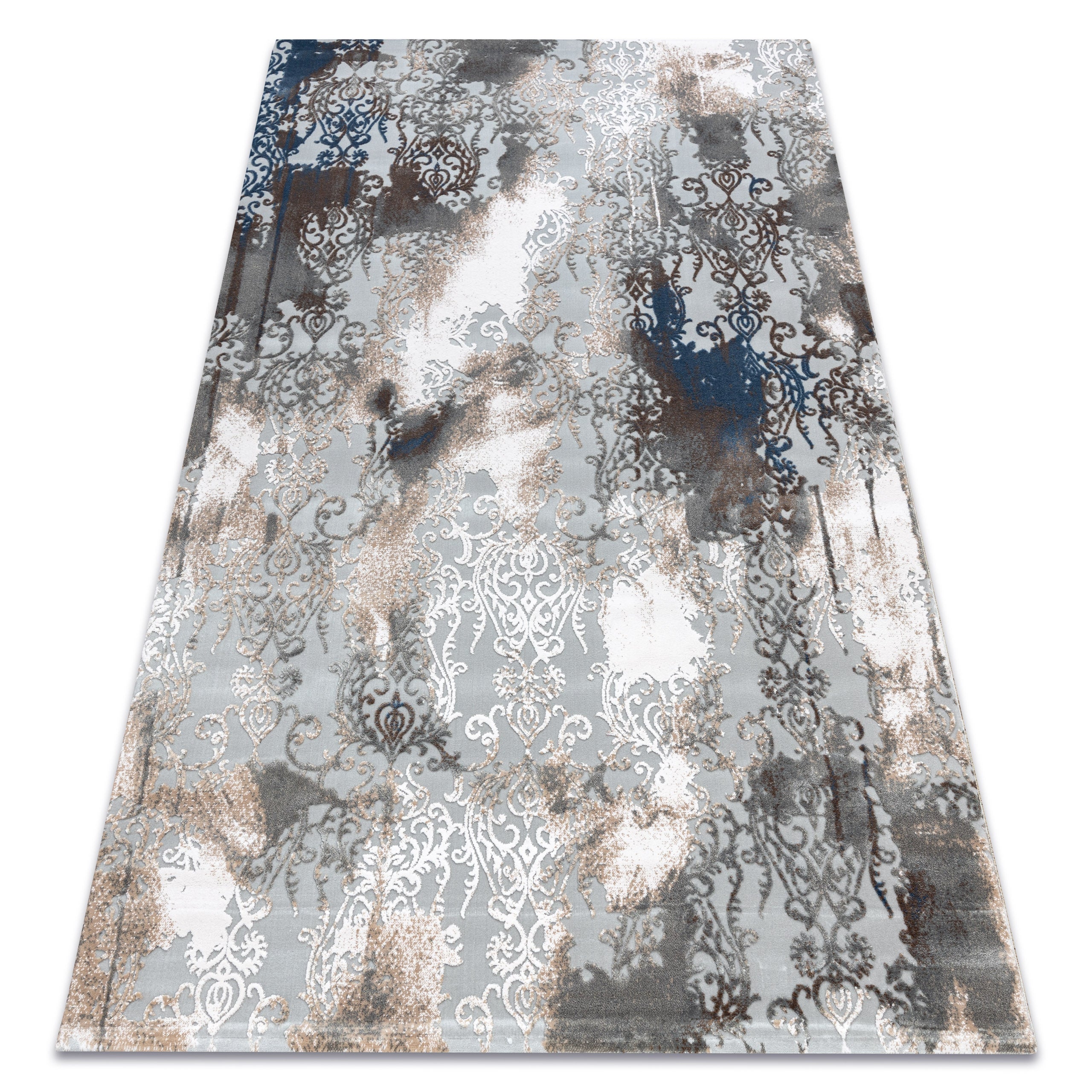 Dywan AKRYL VALS 0W9995 C69 41 Ornament przecierany kość słoniowa / beż 80x100 cm