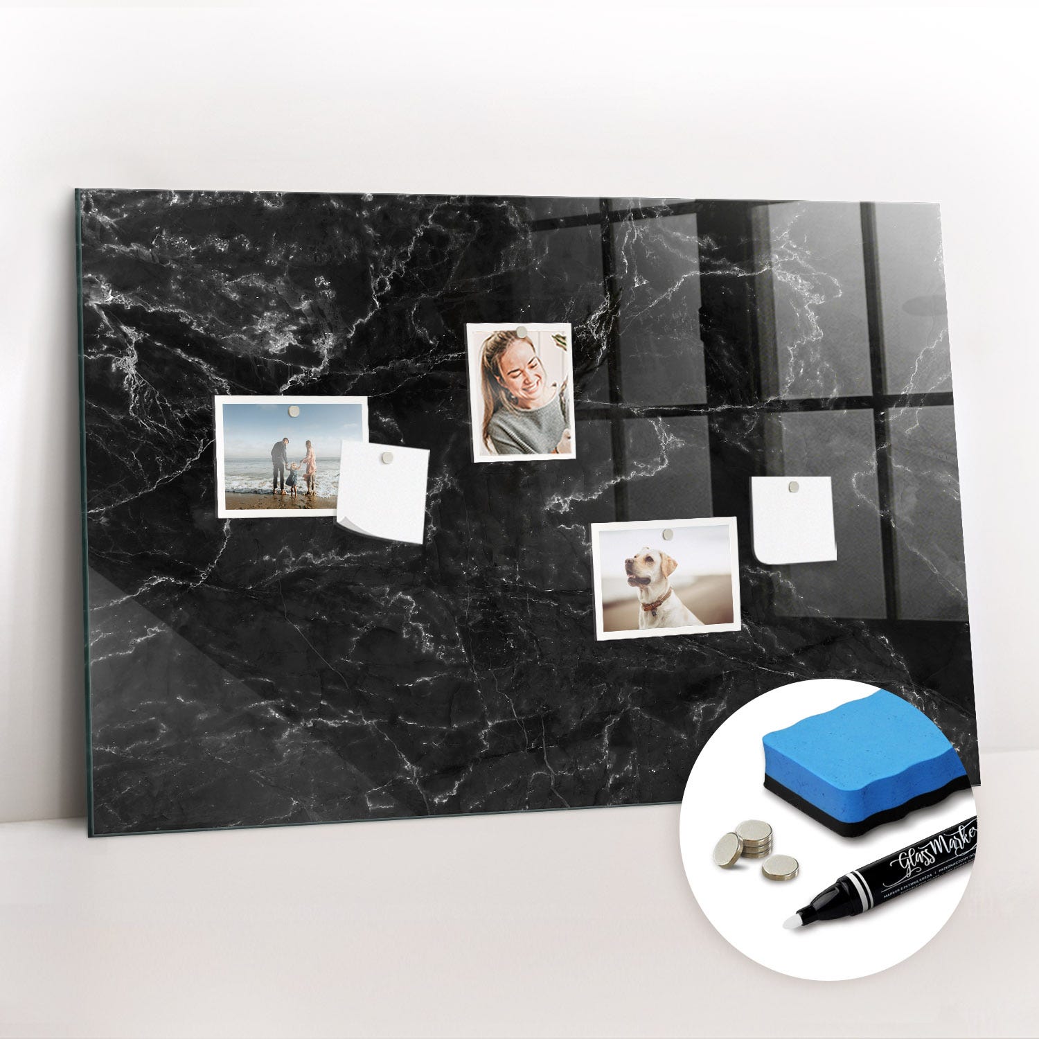 Tableau magnétique mural, Tulup - 90x60 cm - Grains de café, 5 aimants, une éponge, un marqueur blanc | Leroy Merlin Tableau magnétique mural, Tulup - 90x60 cm - Grains de café, 5 aimants, une éponge, un marqueur blanc | Leroy Merlin