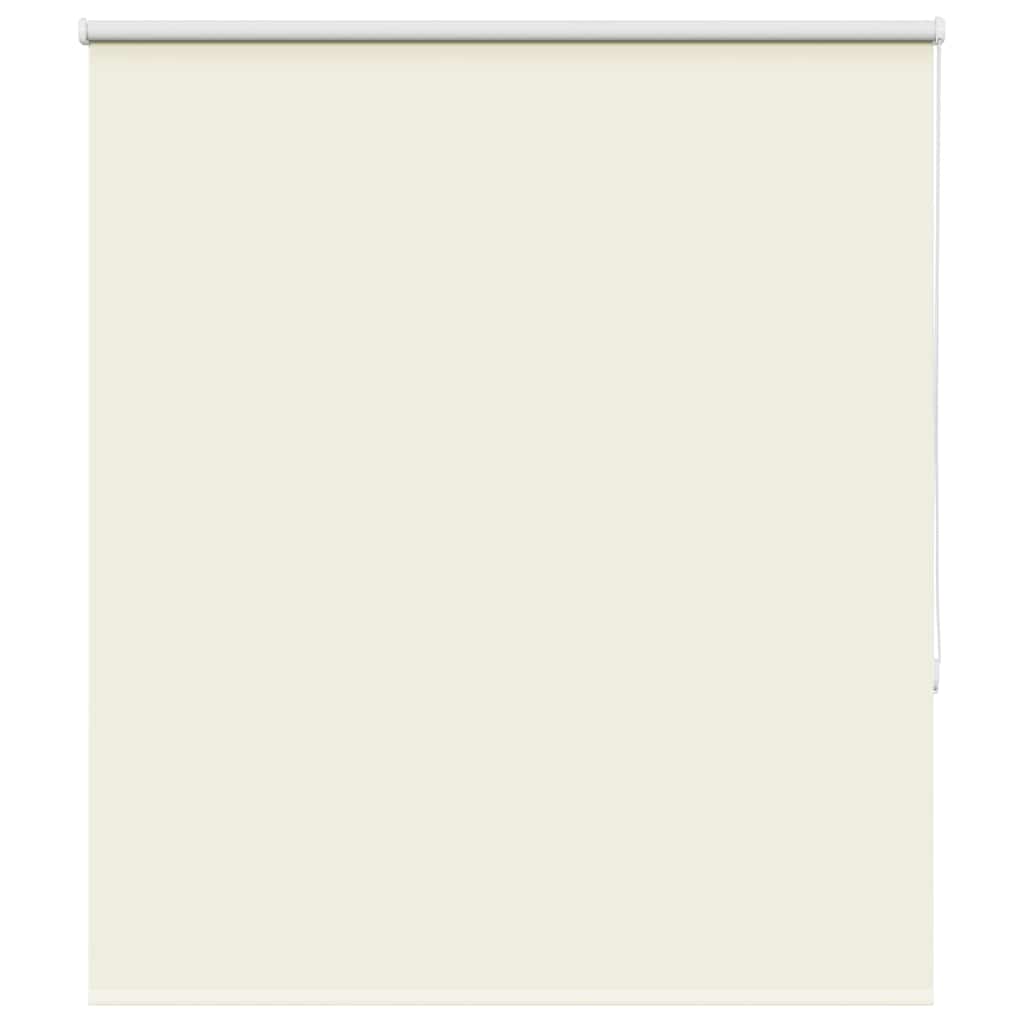 Roleta zaciemniająca Off White 130x150 cm Szerokość tkaniny vidaXL