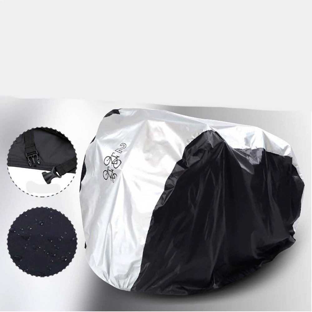 Pokrowiec na rower do użytku na zewnątrz, odporny na wodę i promieniowanie UV.