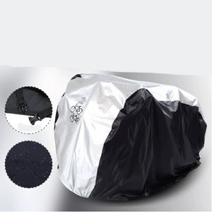 Housse Vélo Imperméable – 200x70x110 Cm, Verte Fluo, Anti-UV, Antivol, Compatible 29 Pouces, Légère