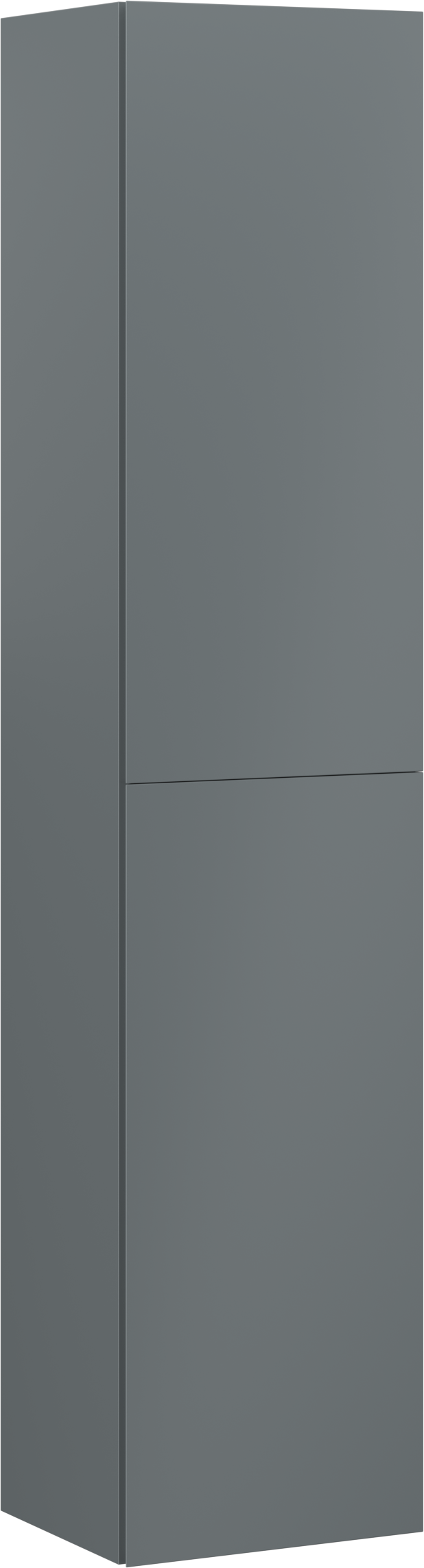 Mexen Orio słupek łazienkowy 35 cm, 2 drzwi , grafit mat - 91A11-03016-2-BF66