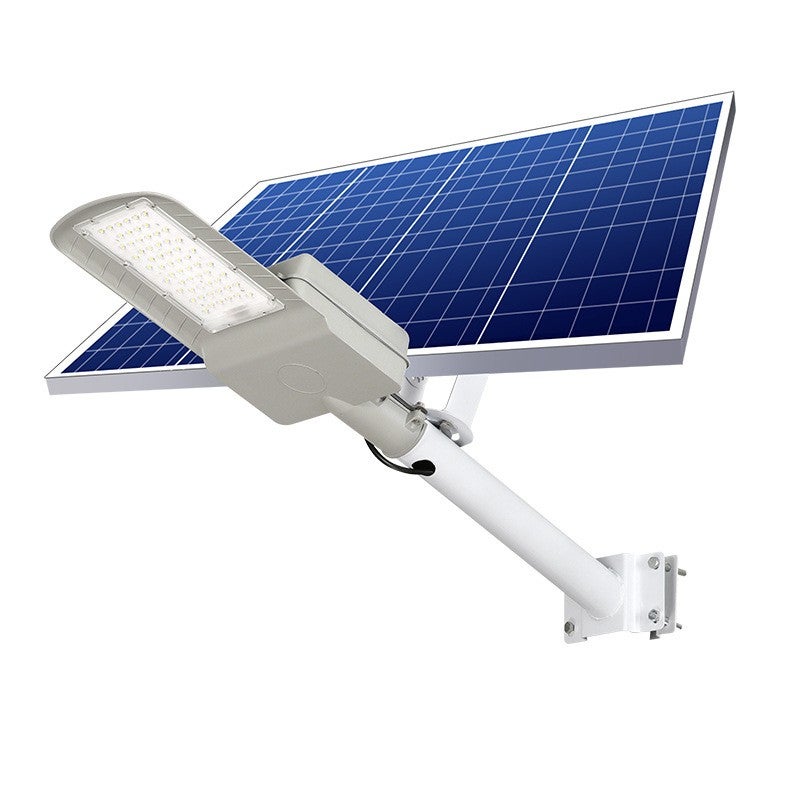 Lampa solara stradala Flippy, IP65, 2250 lm, senzor lumina, telecomanda, gri