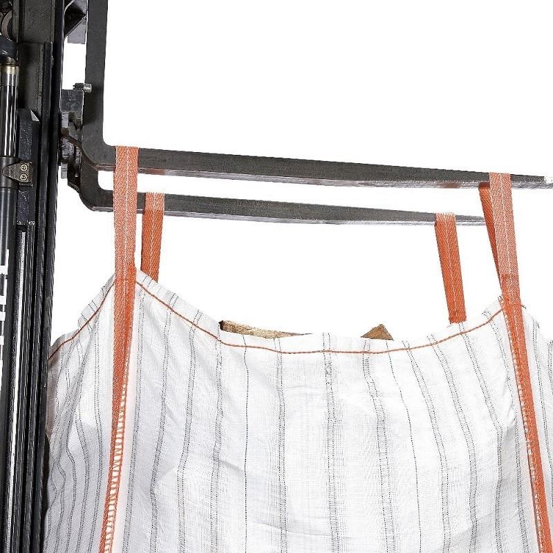 5x | Big Bag 1m³ Big Bag Ventilé pour Bois de Chauffage CMU1,5T - 3