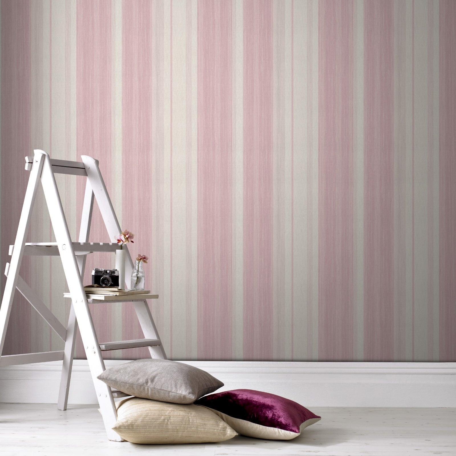 Papel pintado Nürnberg 1005 x 52cm Rosa,crudo | Leroy Merlin