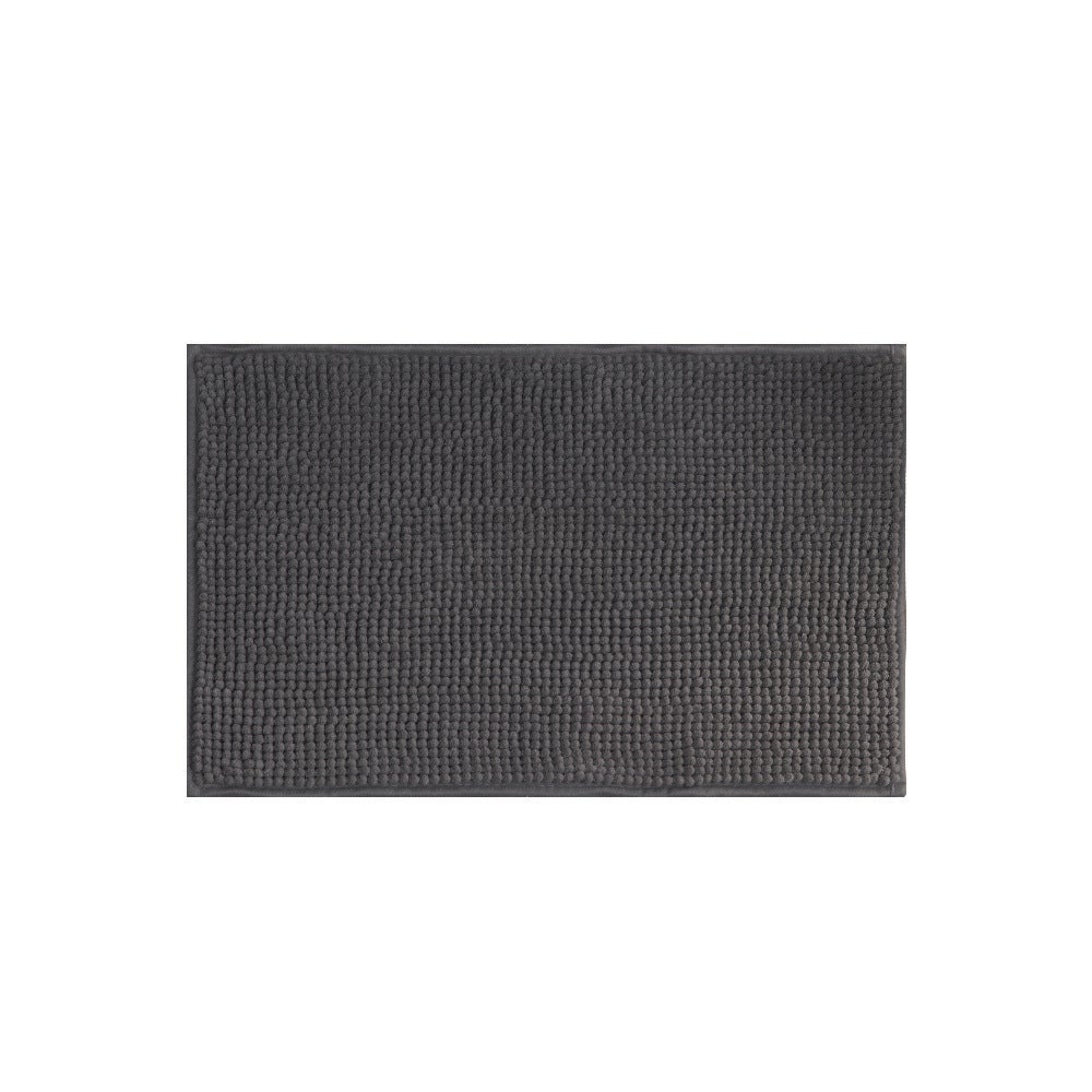 Tindbea Set 2 Tappeti Da Bagno In Ciniglia Morbida – 50x81 Cm E 40x61 Cm – Colore Cacciatore, Antiscivolo E Lavabili - 2