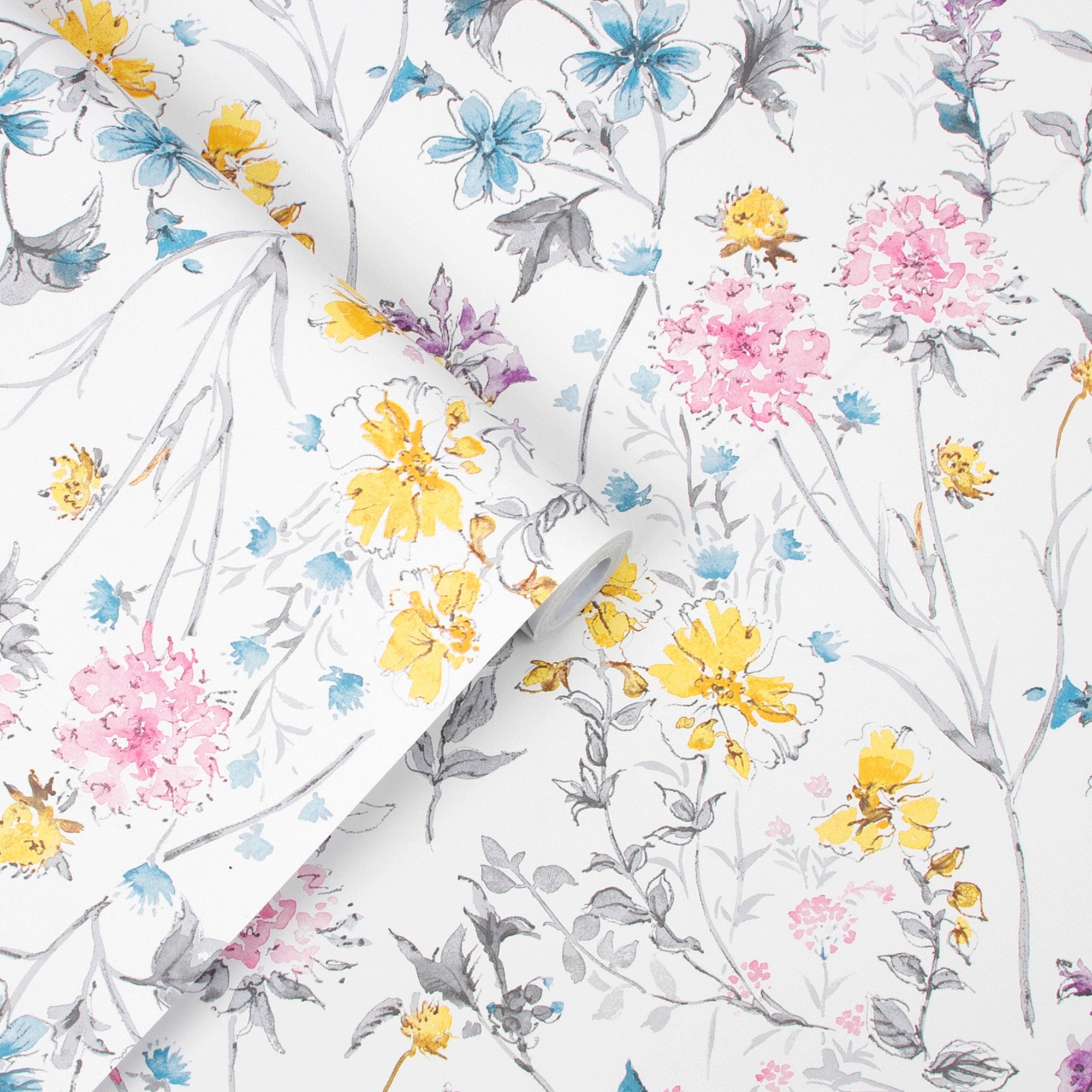 Laura Ashley Tapeta filzelinowa WILD MEADOW 10 m x 52 cm