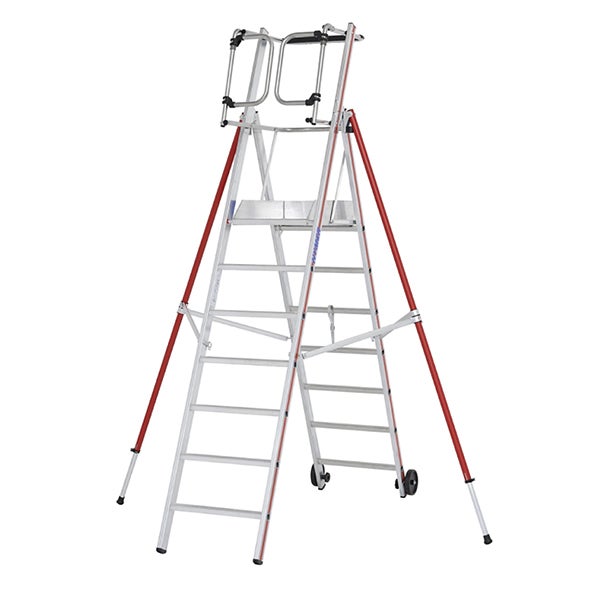 Escabeau pro 7 marches de 3.63m de hauteur de travail maximale. - 848307