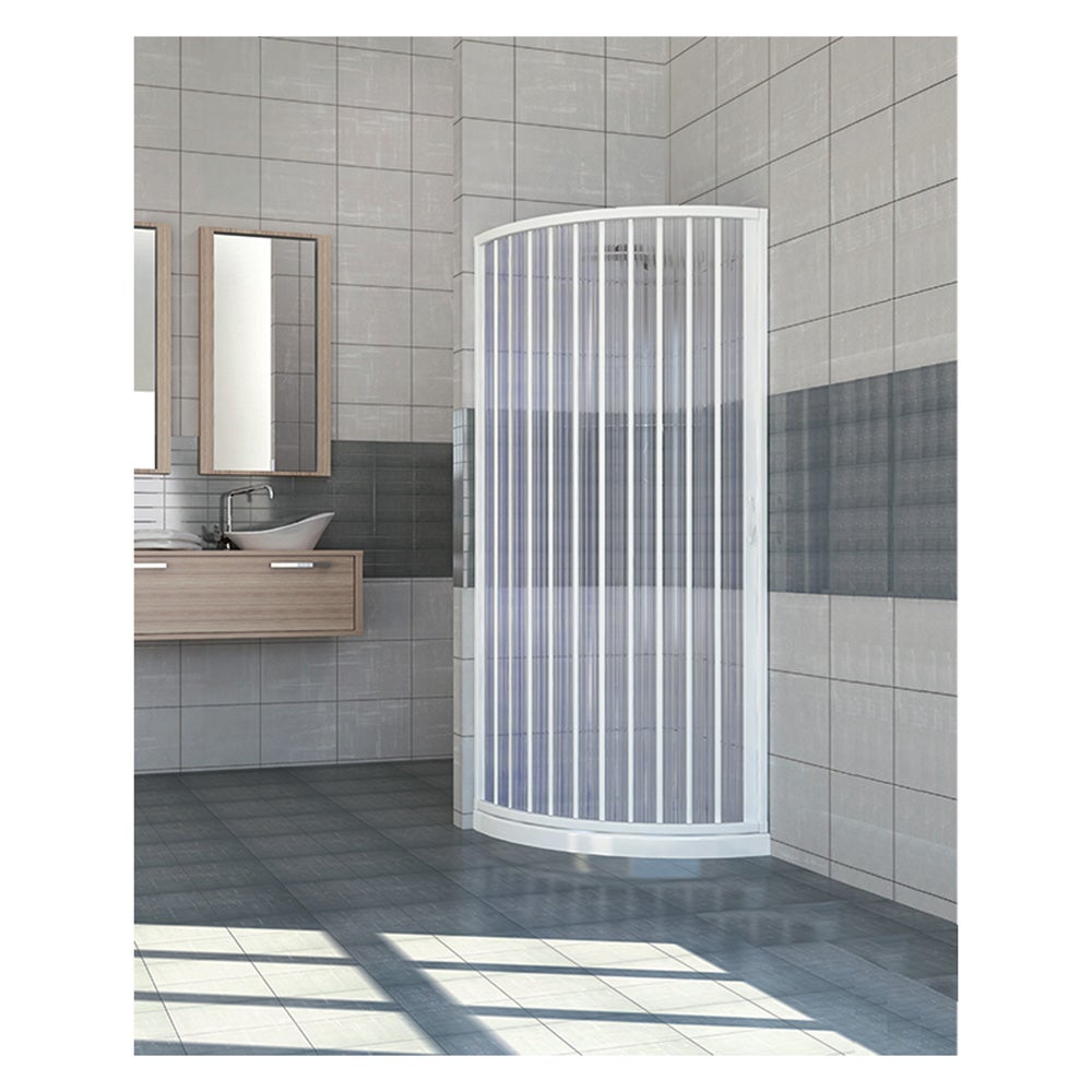 Cabina de ducha de una puerta 'kama' Cm 80x80 - H 185 Fluxy - 5