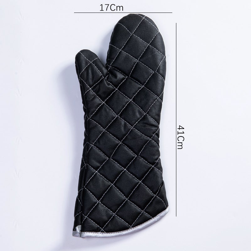 Gants de barbecue - Gants de cuisine - Gants résistants à la chaleur - Gants antidérapants et isolants thermiques - 1 paire, taille unique - 3
