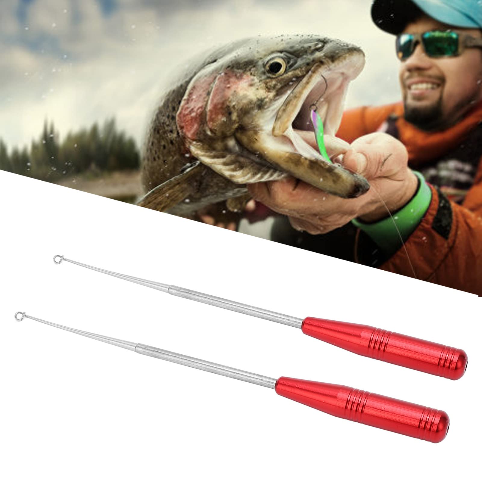 Extracteur D'hameçon En Acier Inoxydable - Léger, Outil De Pêche Indispensable - Neuf