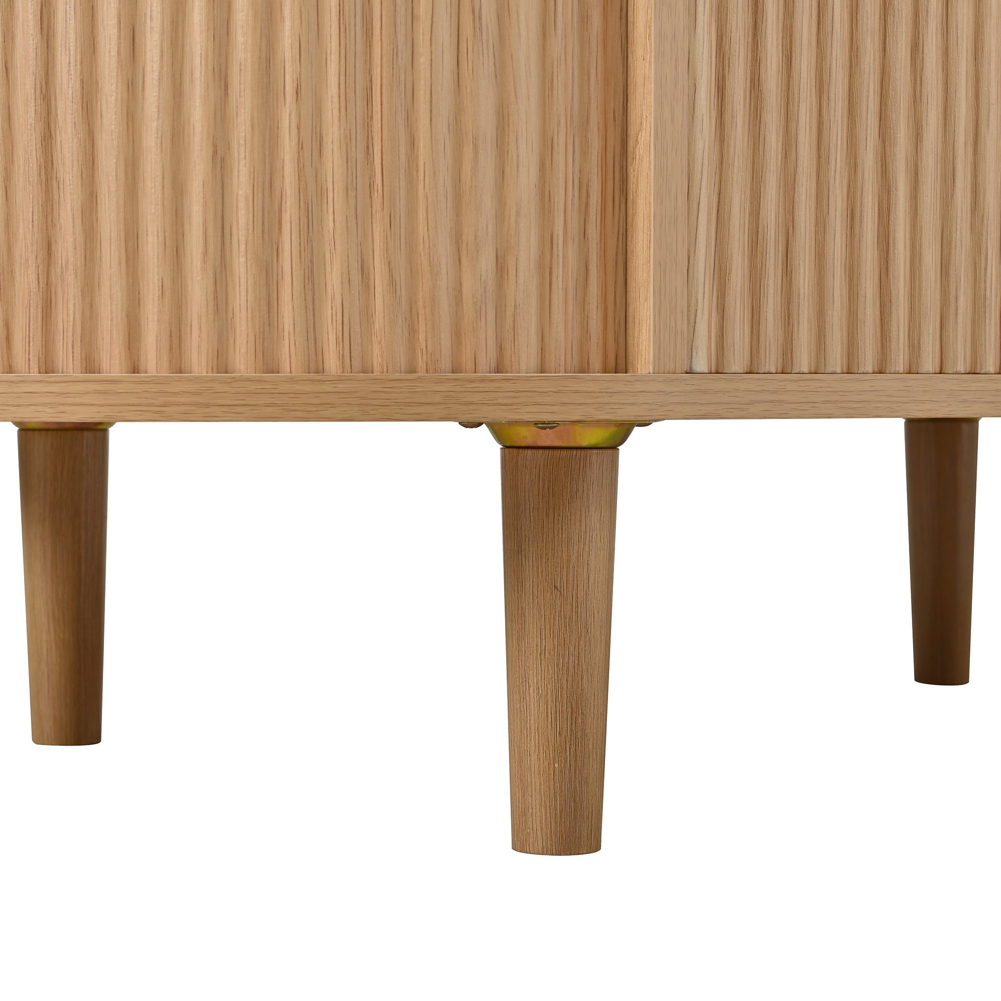 Table basse relevable multifonction 100x48x53,5cm avec rangement, style vintage multifonction pour salon, pieds en bois massif,couleur bois naturel - 9