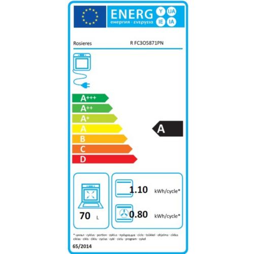 Four encastrable ROSIERES FC3O5871PN - 9