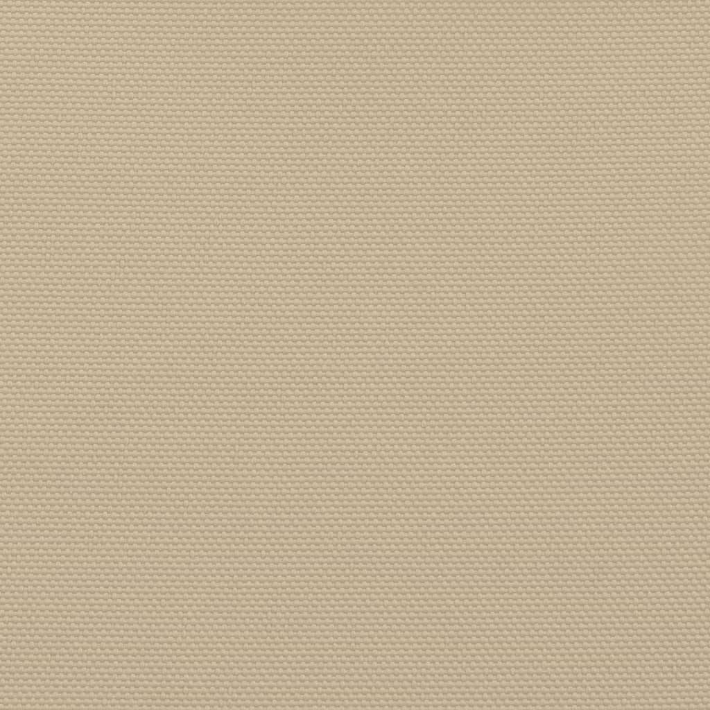 Maison Exclusive - Parasole a Vela in Tela Oxford Quadrata 4x4 m Beige - 9