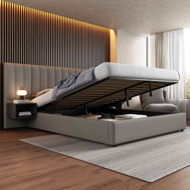 Letto contenitore con comodini integrati al miglior prezzo Leroy