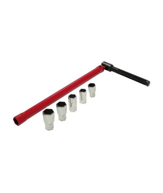 Clé de montage de robinet de radiateur pour écrous 8,9,10,11,12 et 13 mm - 2