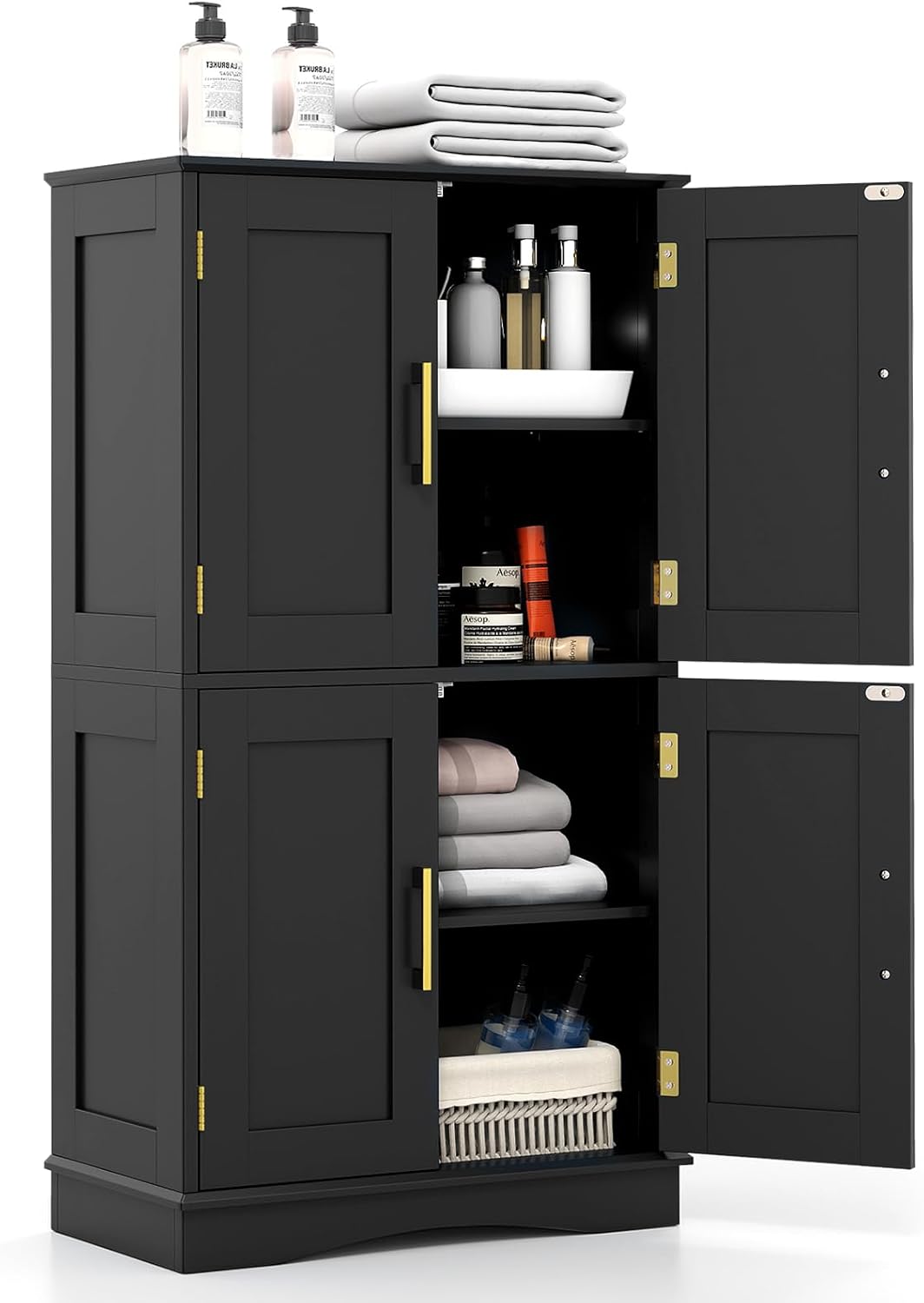 Organizer Estraibile Per Armadietti, 2 Pezzi, In Acciaio Inox, Larghezza Regolabile 30,5-46,5 Cm, Scorrevole, Per Cucina, Dispensa, Bagno, Sotto Lavello
