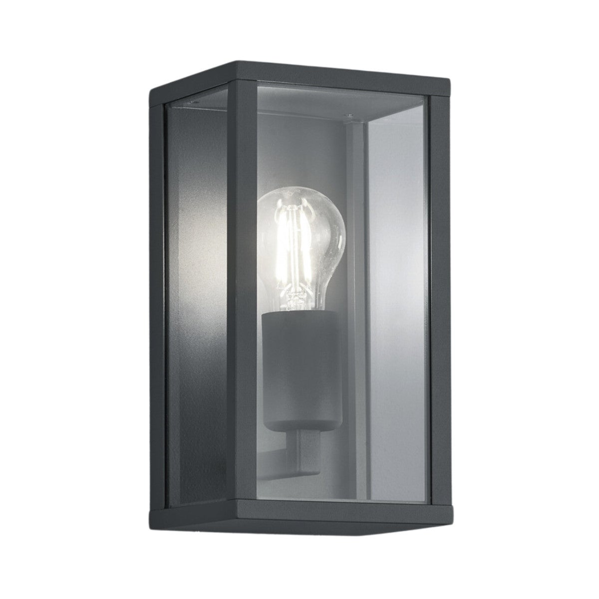 Kinkiet zewnętrzny GARONNE antracyt 1xE27x60W wym:26x14x14cm IP44 Trio