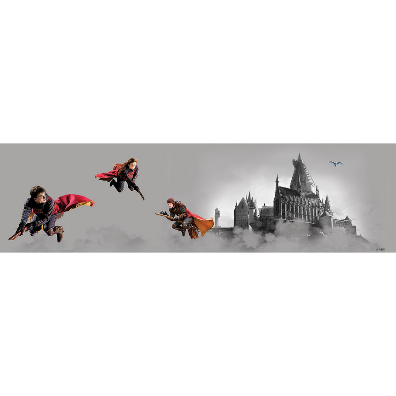 Frise autocollante Harry Potter sur son balais 1 rouleau de 0,138 x 5 m Leroy Merlin