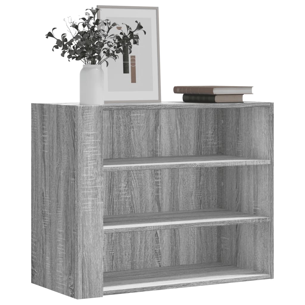 Armadietto A Muro Bianco, 50x15x100 Cm, In Truciolato Resistente - Perfetto Per Cucina, Bagno O Ufficio