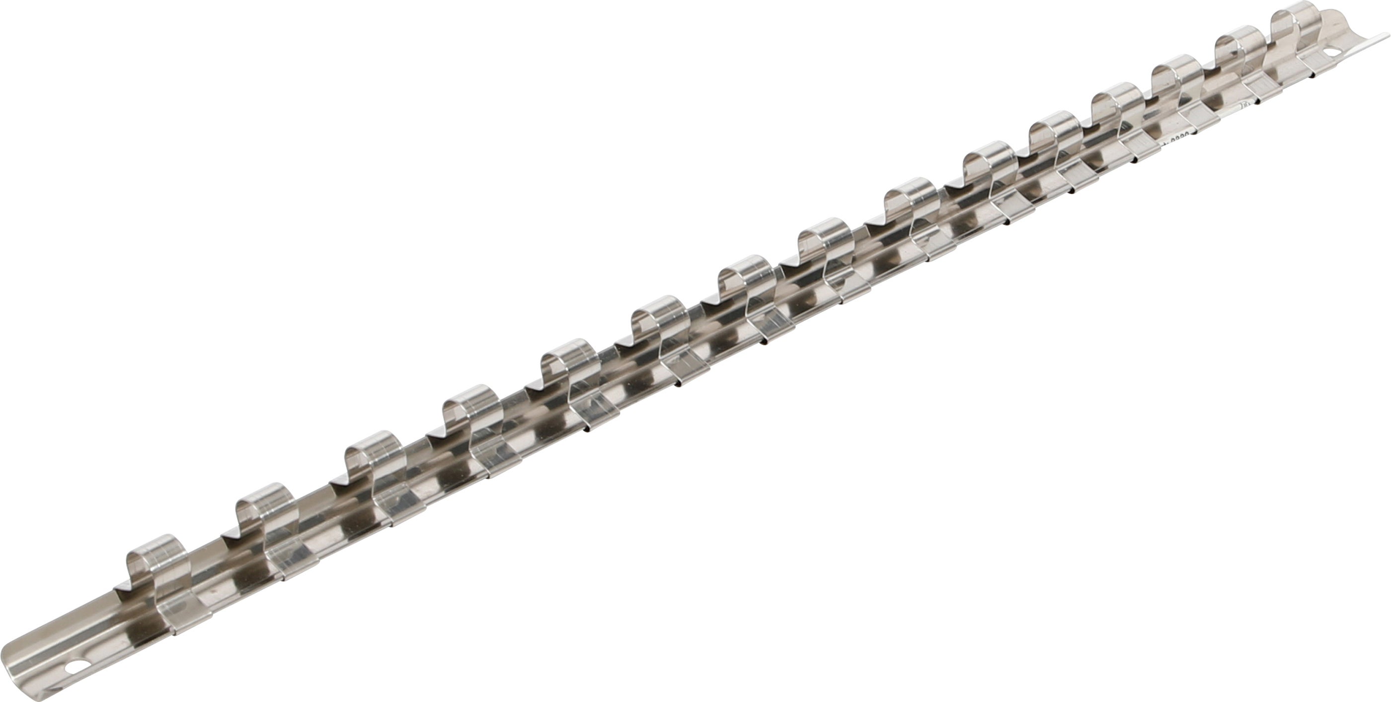 BGS aufstecksc guida con 15 clip, 10 mm, 3/8 pollici, 2330