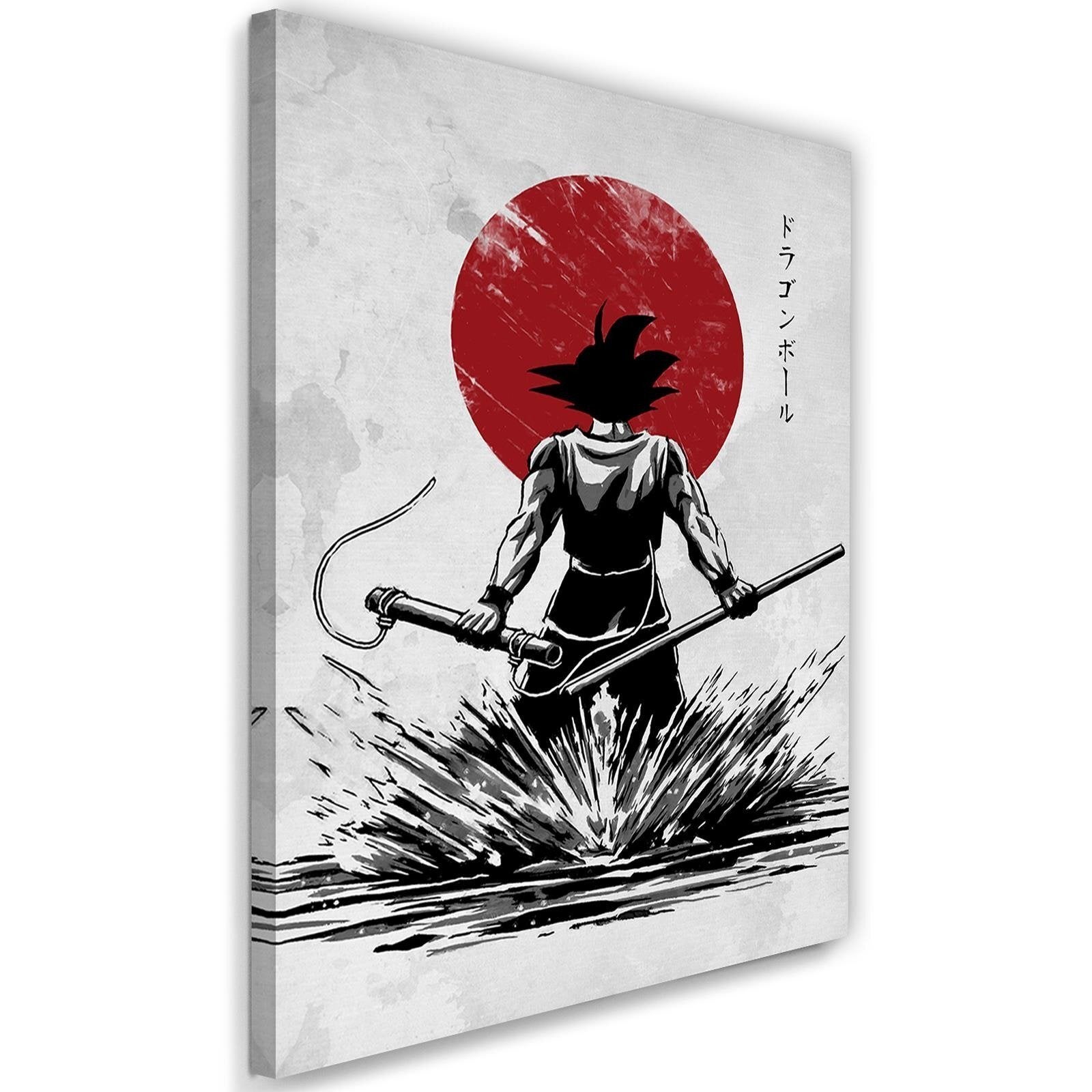 Obraz na płótnie, Anime Manga Samuraj 40x60