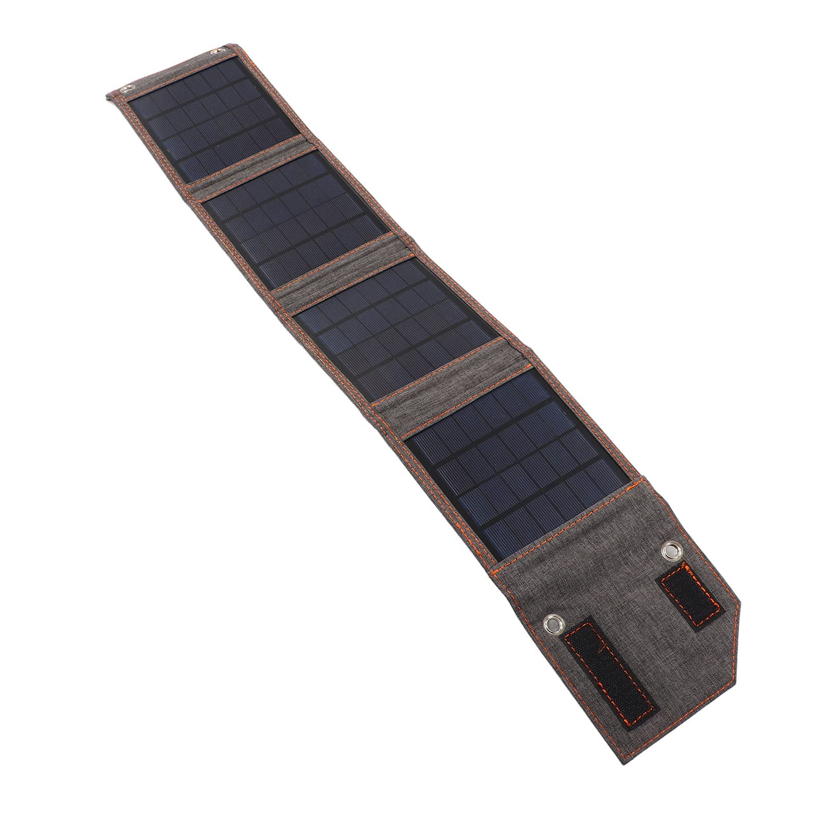 Caricabatterie solare pieghevole con pannello solare in silicio policristallino da 8 W e 5 V, porta USB, borsa pieghevole per esterni, caricabatterie - 3