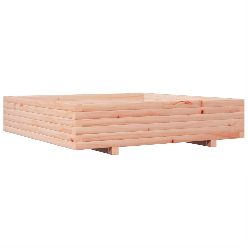 Jardinière Vintage En Bois Massif Blanc - 40x15x12 Cm, Faite à La Main En Allemagne - Intérieur/extérieur