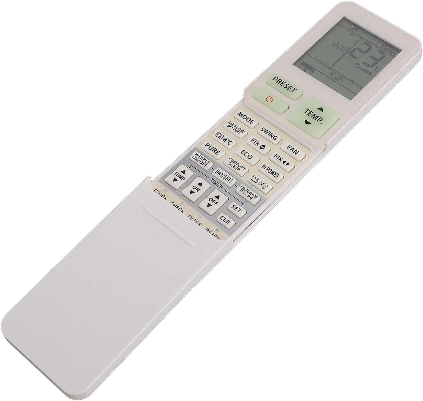 Télécommande pour climatiseur - Remplacement facile pour les modèles Toshiba - Design durable - 4