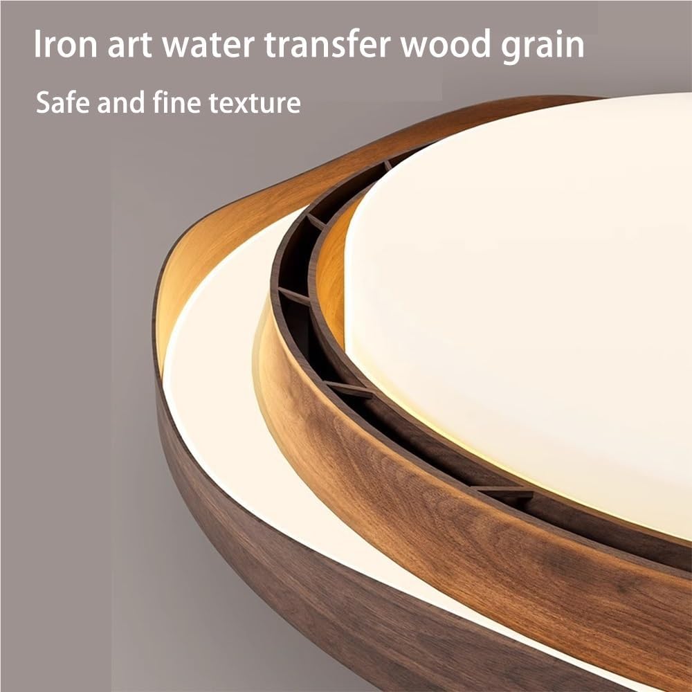 Ventilateur de plafond moderne sans pales avec éclairage — Ventilateur de plafond LED encastré intelligent pour chambres à coucher - 6