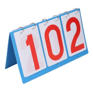 Digit Flip Sport - 2 tabellone segnapunti digitale, 2 pezzi, da competizione, manuale, per punteggi portatili, per pallacanestro, ping pong, calcio, badminton, baseball