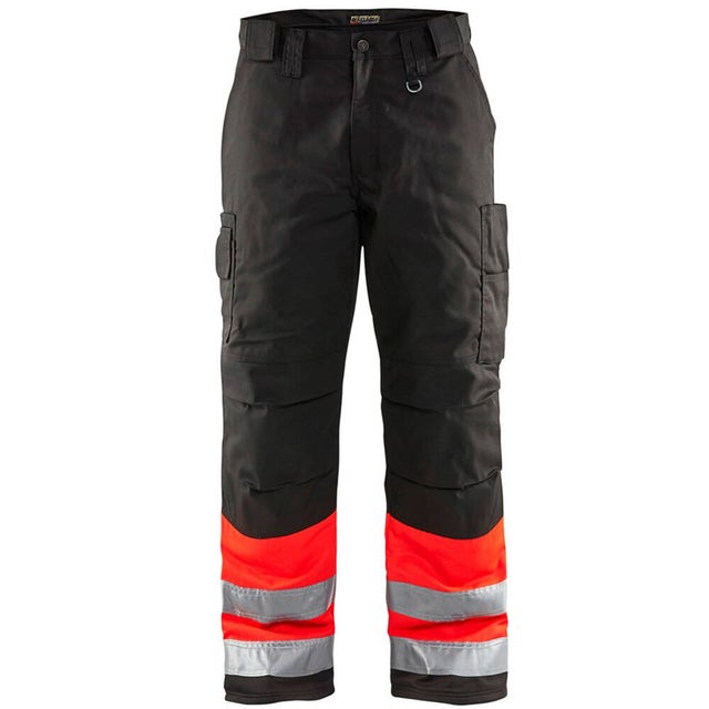 Pantalon de travail haute visibilité matelassé Blaklader Hiver Rouge / Noir 54