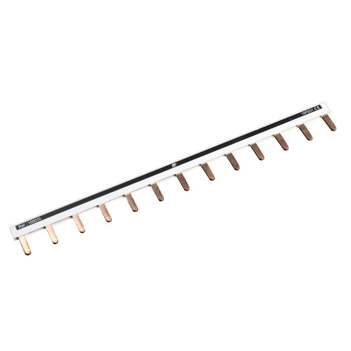 Peigne de raccordement universel 13 modules - acier - Zenitech - 5