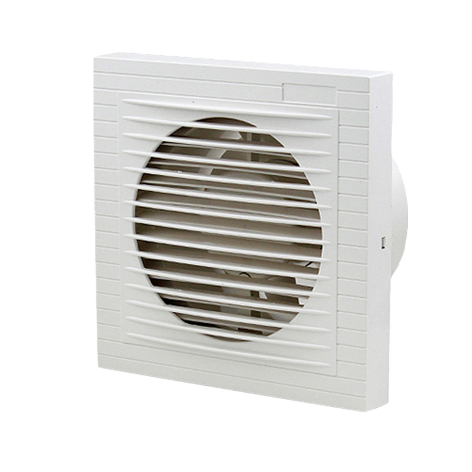 Ventilateur de salle de bain ventilateur mural avec déflecteur de refoulement 100mm hotte